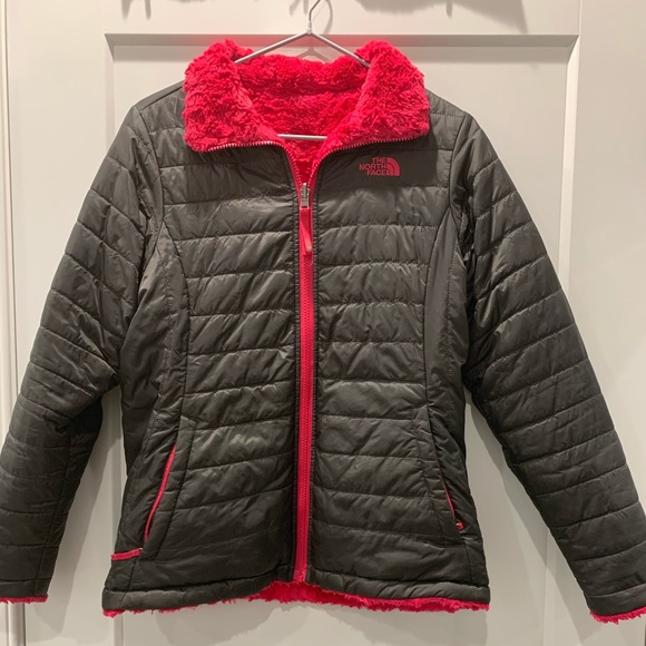 North Face Girls’ Reversible Coat - Picture 1 of 4